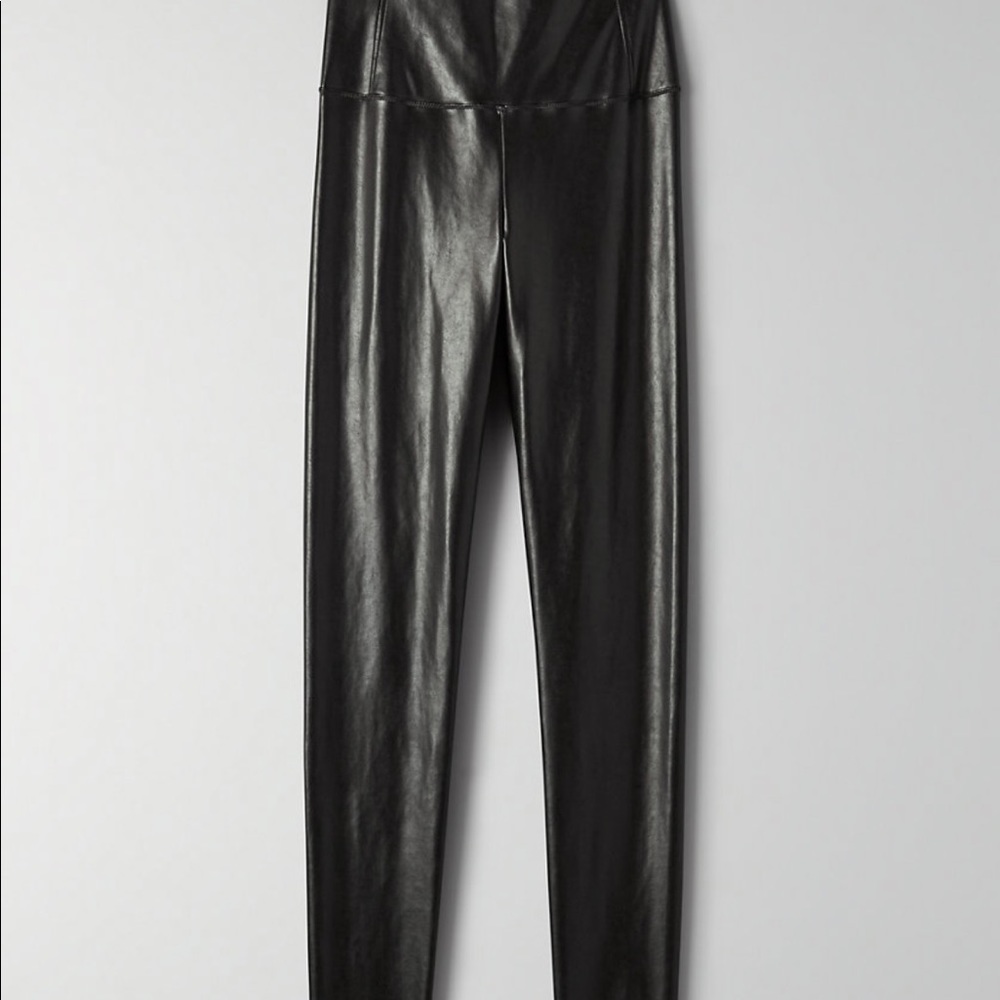 WILFRED Daria faux leather leggings